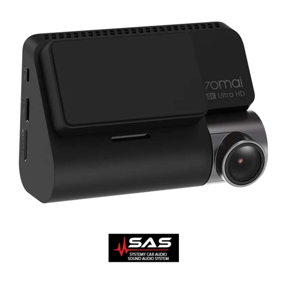 70mai 4K A810 NOWOŚĆ 70mai Dash Cam 4K A810 70mai 4K A810 to ulepszony model flagowej kamery A800S, oferujący jeszcze lepszą jakość obrazu